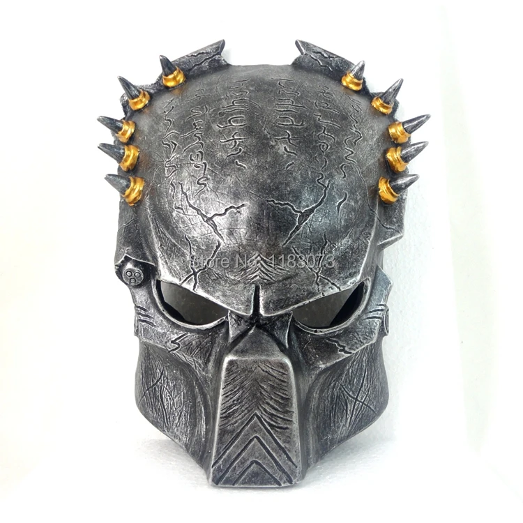 Alien VS Predator Warrior Deluxe Movie Alien Mask Funny Adult Horror Scary Predator Masks Halloween Carnival Masquerade Cosplay
