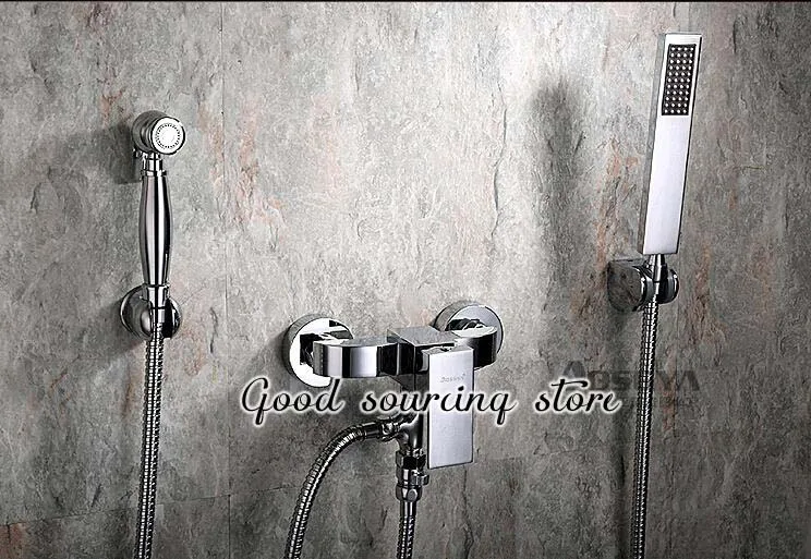 brand new brass toilet bidet faucet and shower faucet