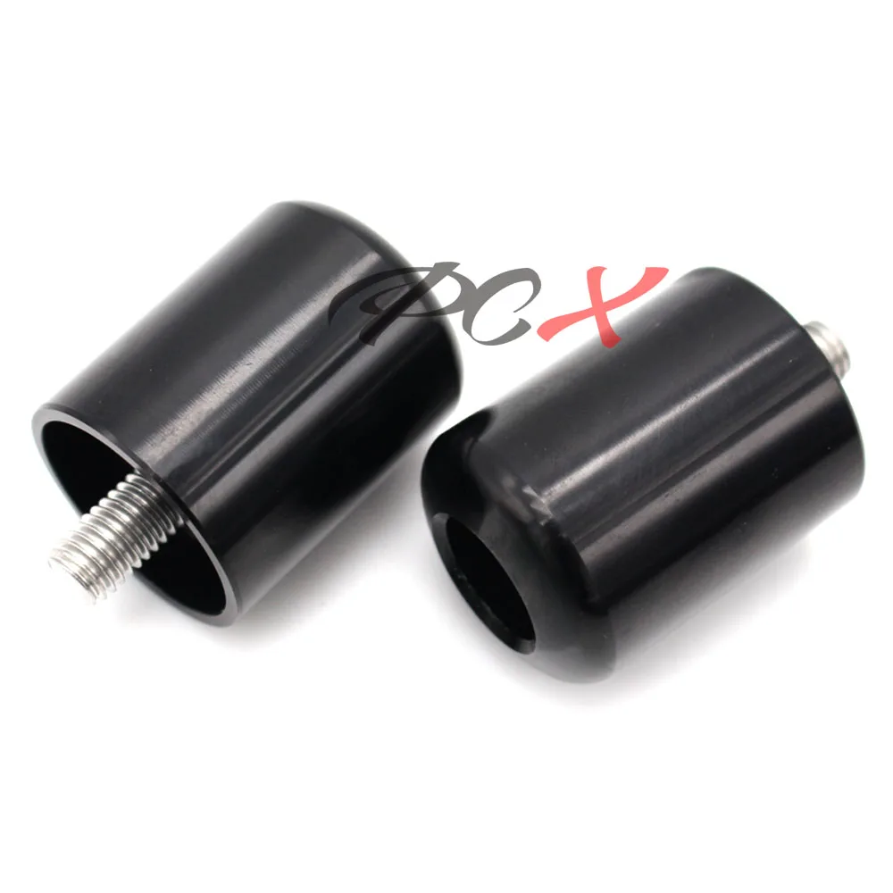 CNC Aluminum Motorcycle Bar Ends Handle Grip Handbar For KAWASAKI EX250R NINJA 300 600R ZX-11 GPZ1100 ZZR1200 ZRX 1100/1200R