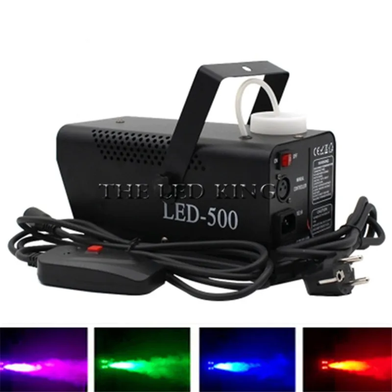 

Mini 1000W LED RGB Wireless Remote control fog machine pump dj disco smoke machine for party wedding Christmas stage LED fogger