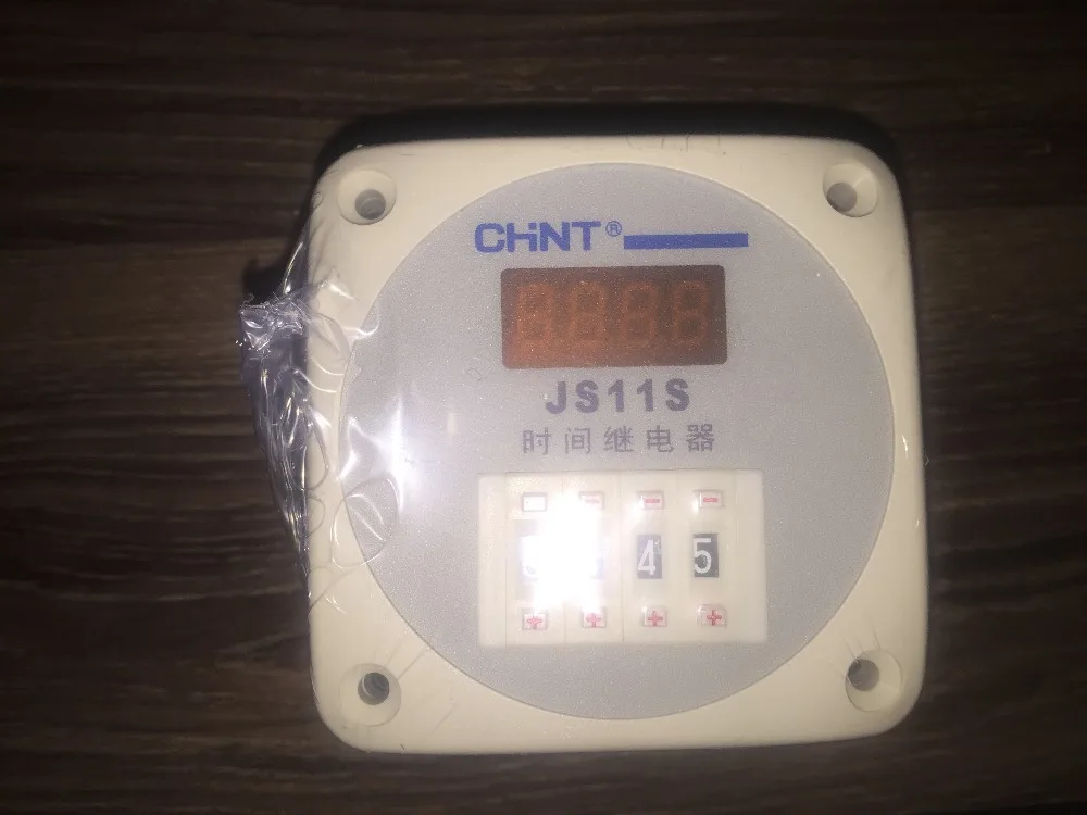 

Chint digital time relay JS11S 9999S AC220V four digits