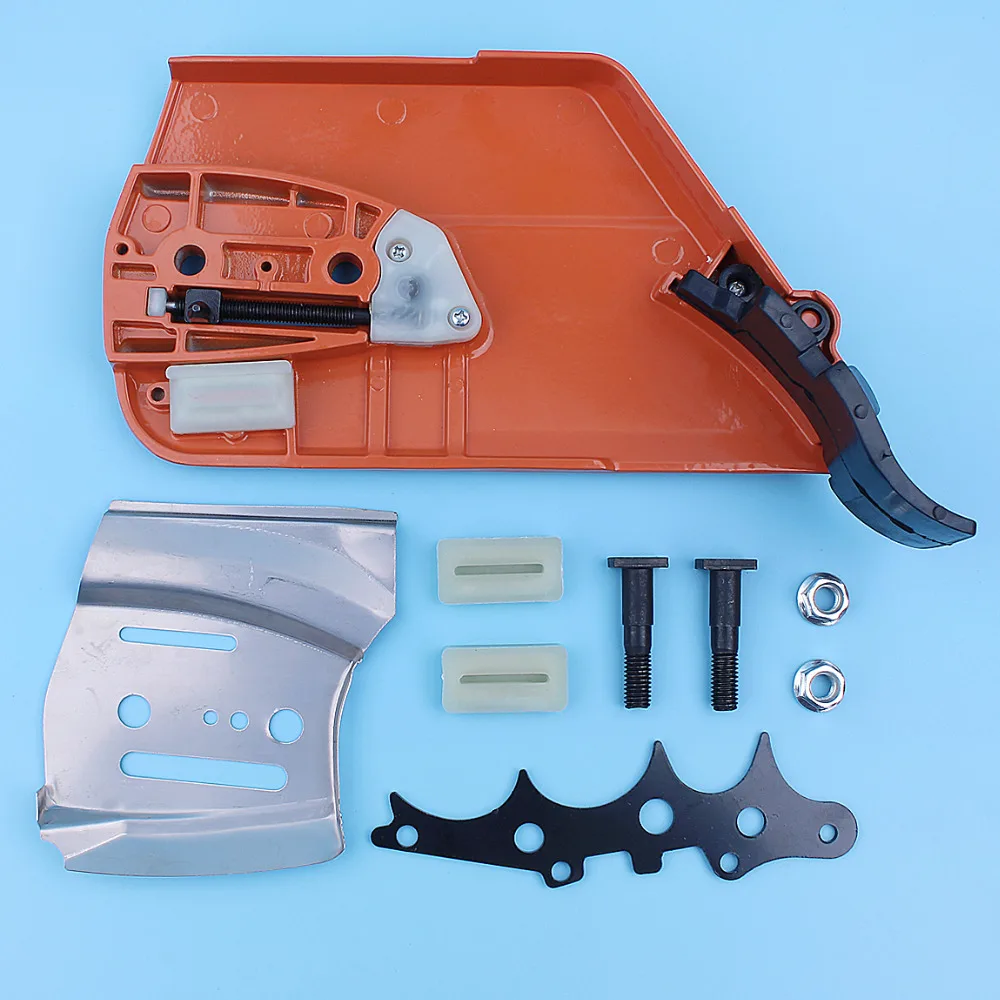 Kit de Tampa Lateral de Freio de Corrente para Jonsered 2171 2165 Cs2171 Cs2165 Cs2188 2166 Serra Elétrica Amortecedor Porca de Placa