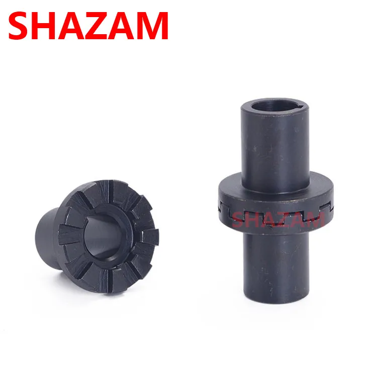 آلة طحن عمودية رفع مقبض مشترك 9 محور الأسنان مخلب SHAZAM اكسسوارات C85 الكربون الصلب المغزل مخلب أدوات فروك