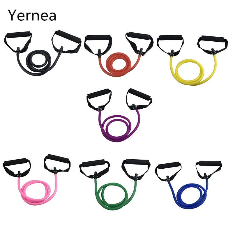 

Fitness Training Resistance Bands Yoga Pull Rope Crossfit Exercise Tubes Practical Latex Resistance Bands Yoga Workout 7 Color