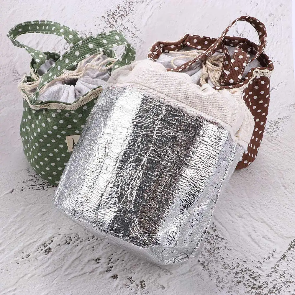 Lunch Bag for Women Ladies Thermal Insulated Lunch Box Tote Cooler Bag Bento Pouch Lunch Container bolsa feminina