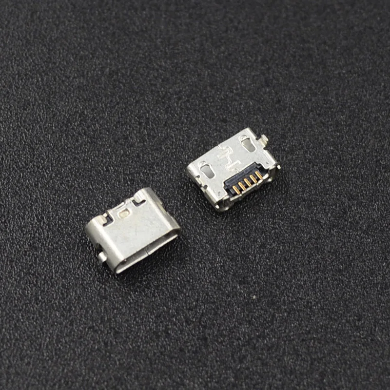 10szt micro USB 5pin jack Reverse Ox horn Charging Port Plug socket connector mini usb For Huawei 4X Y6 4A P8 C8817 max Lite Pro — zdjęcie 4