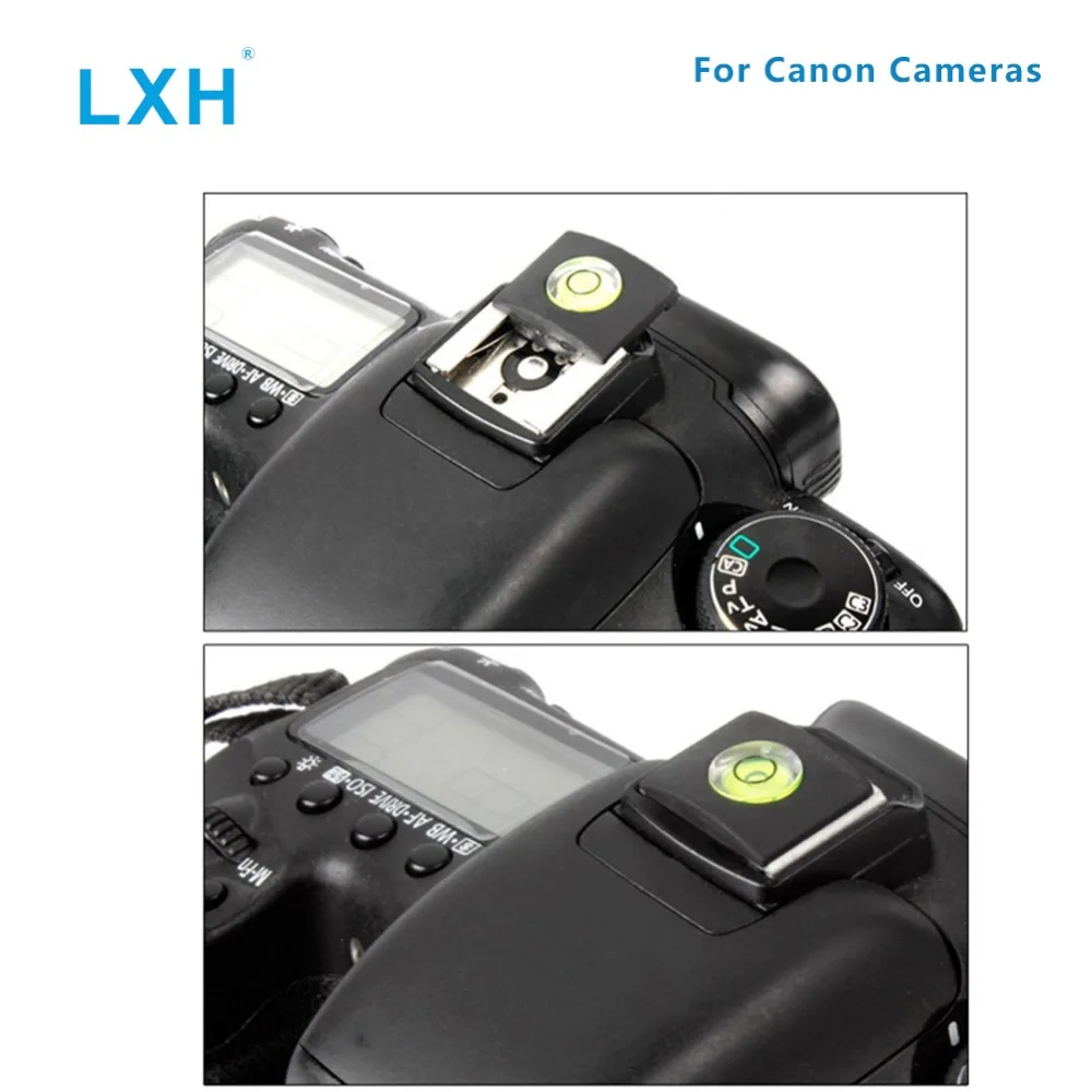 LXH Camera Bubble Spirit Level Hot Shoe Protector Cover for Nikon D5500 for Sony A6000 for Fujifilm X100F X100T For Canon EOS