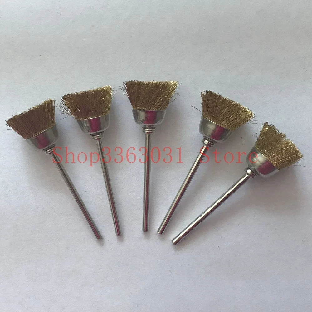 

100PCS Cup brass Wire Brush Dremel Rotary Tools for Jewelry tools