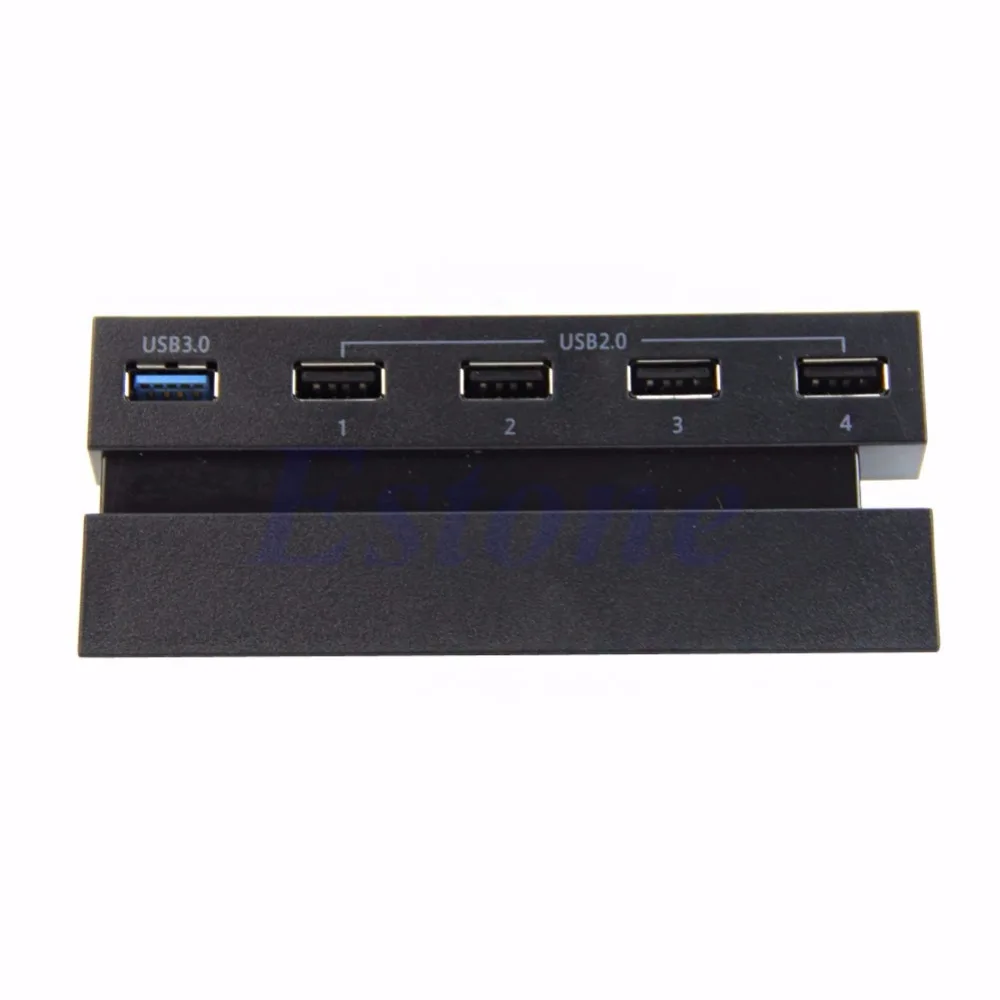 Conector adaptador de alta velocidade, 5 portas 2.0 hub usb 3.0 para sony playstation 4 ps4-l60