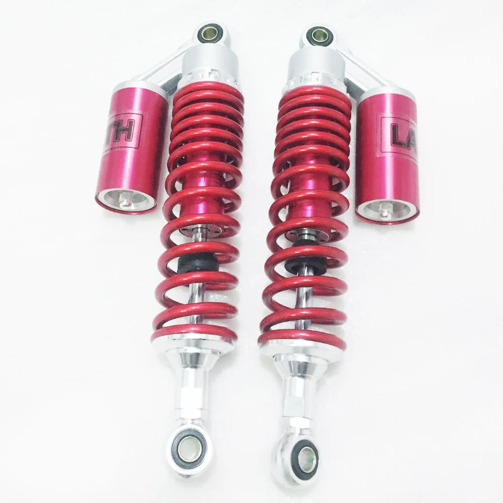 370mm 380mm 8mm spring Motorcycle Rear Shocks Absorbers Suspension for Honda Yamaha Suzuki Kawasaki Dirt bikes Gokart ATV