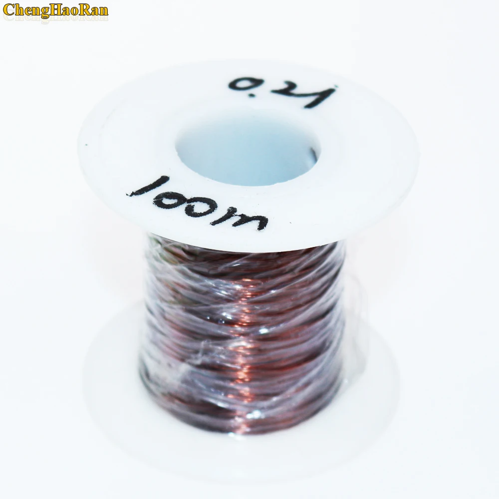 ChengHaoRan 0.21 mm x 50m 100m 500m sell by meter QZ-2-130 New Polyurethane Enameled Wire Copper wire