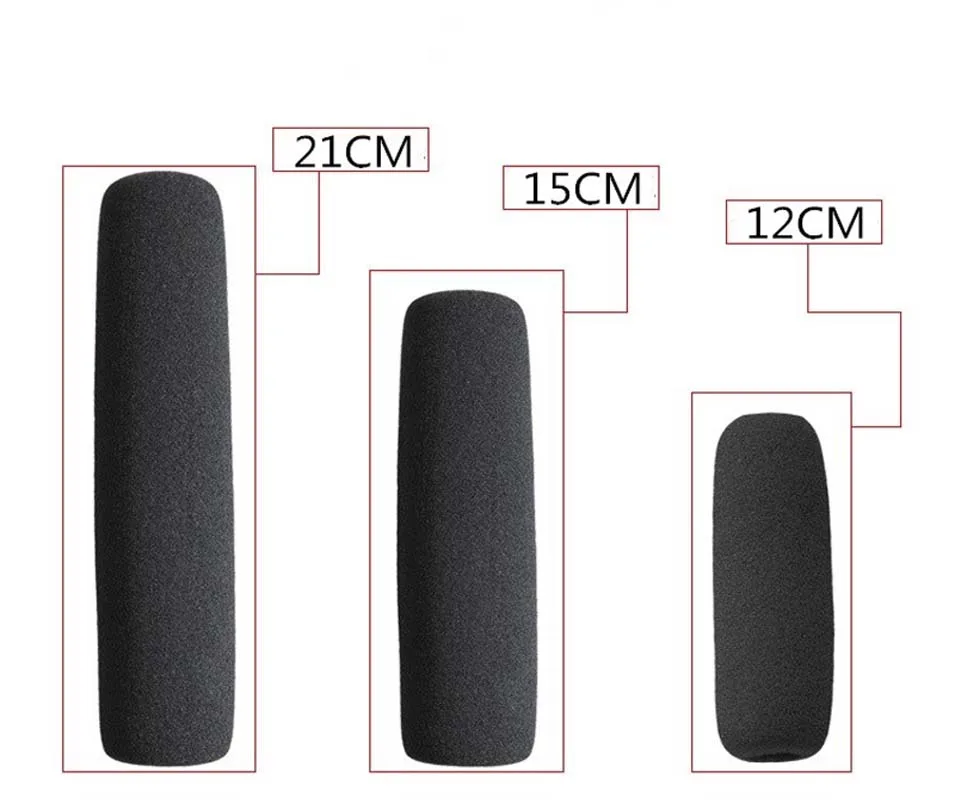 SHELKEE intervista microfono parabrezza spugna blister microfono parabrezza per fotocamera microfono copertura spugna copertura in schiuma