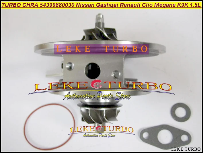 TURBO Cartridge CHRA 54399880030 54399700030 54399980070 For Nissan Qashqai For Renault Clio III Megane 2 Scenic 2 K9K 1.5L dCi