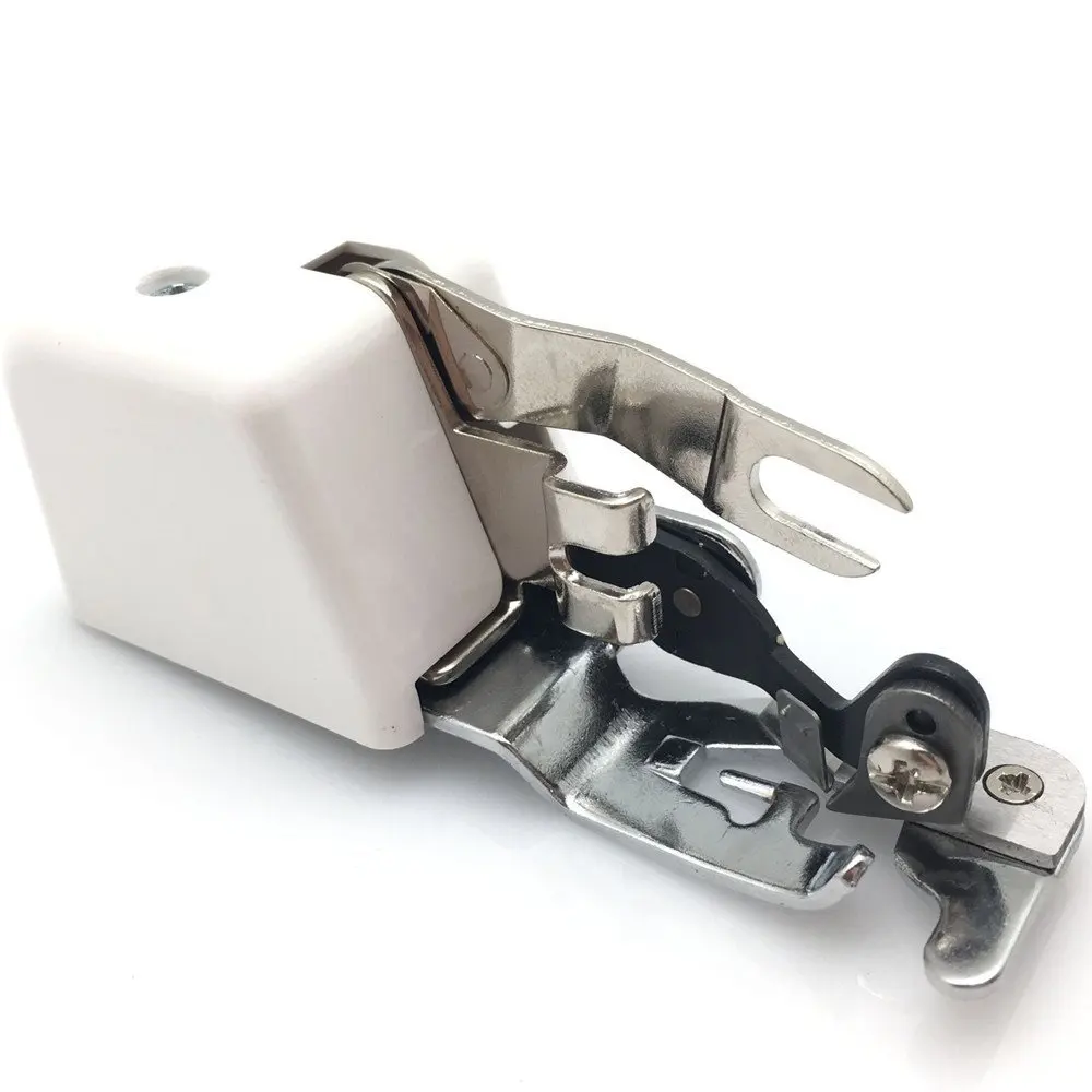 1 Piece Side Cutter Attachment Presser Foot Side Cutter Overlock Sewing Machine Presser Foot Feet, Made in Taiwan 5YJ65