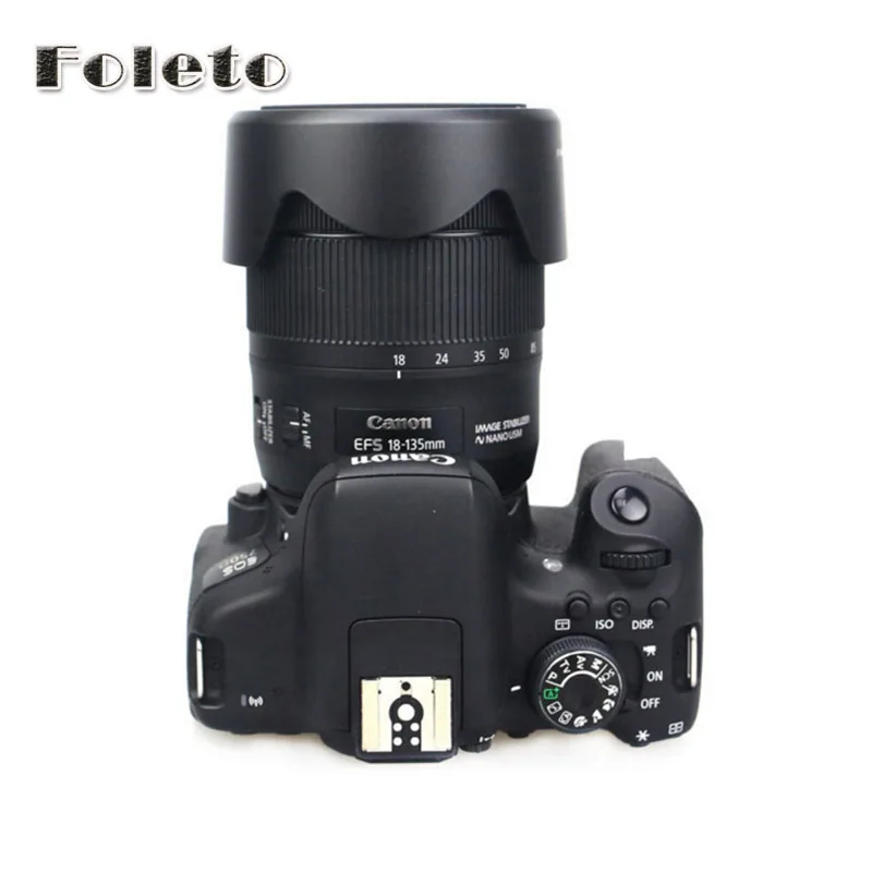 Foleto Camera Lens Hood Petal Bayet Mount EW-73B 73C 73D EW-88C EW-78B II EW-78E EW-88 for Canon 500d 600d 650d 5d 6d 7d 60d len