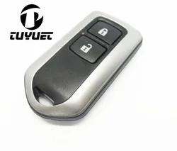 Replacement Key Case For Repairing Toyota Yaris & Low Configuration Highlander Remote Control Key Shell 2 Buttons