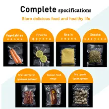 Vacuum storage bags rolls for food preservation #6