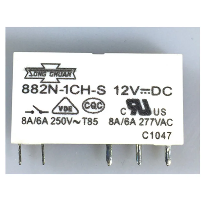 

Free shiping wholesale 10pcs/lot relay 882N-1CH-S 12VDC