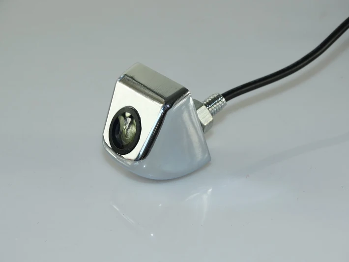 Silver top grade wire camera Three color optional in stock  170 angle +color hd ccd +universal car rear camera on promotion