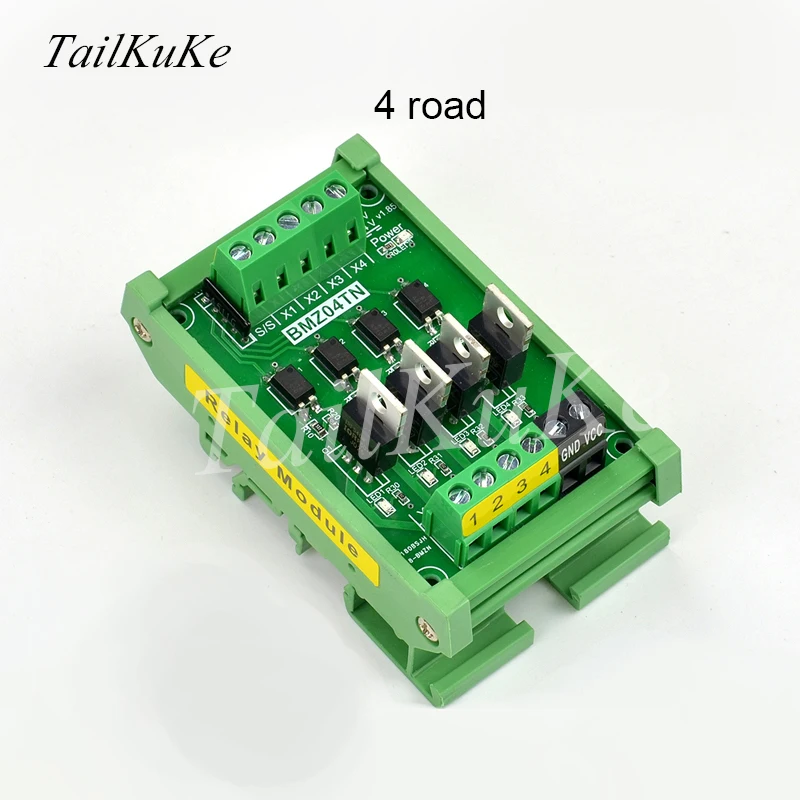 Single Chip Microcomputer PLC Signal Amplifier Board Input and Output NPN/PNP Input Photocoupler Isolation