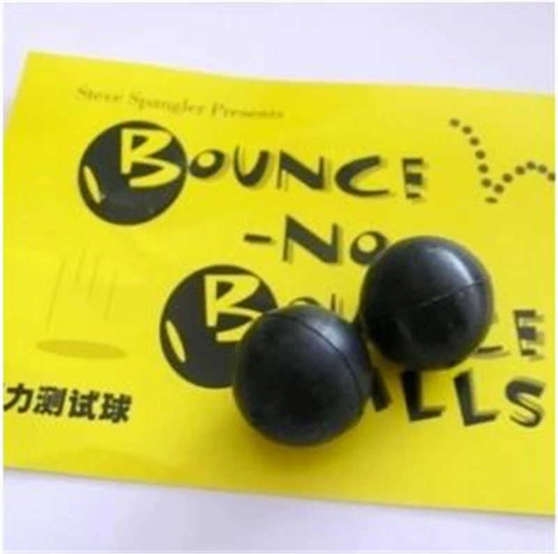 1sets Mental power test ball Bounce No Bounce Ball close up magic trick mentalism props comedy joke fun magia classic toy 83003