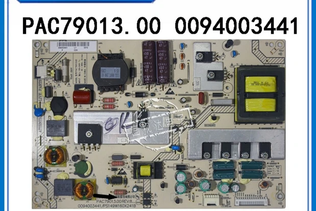 LE46H300ND LE42A500 0094003441 PAC79013.00 connecter la carte connecter avec la carte d'alimentation T-CON connecter la carte Vidéo