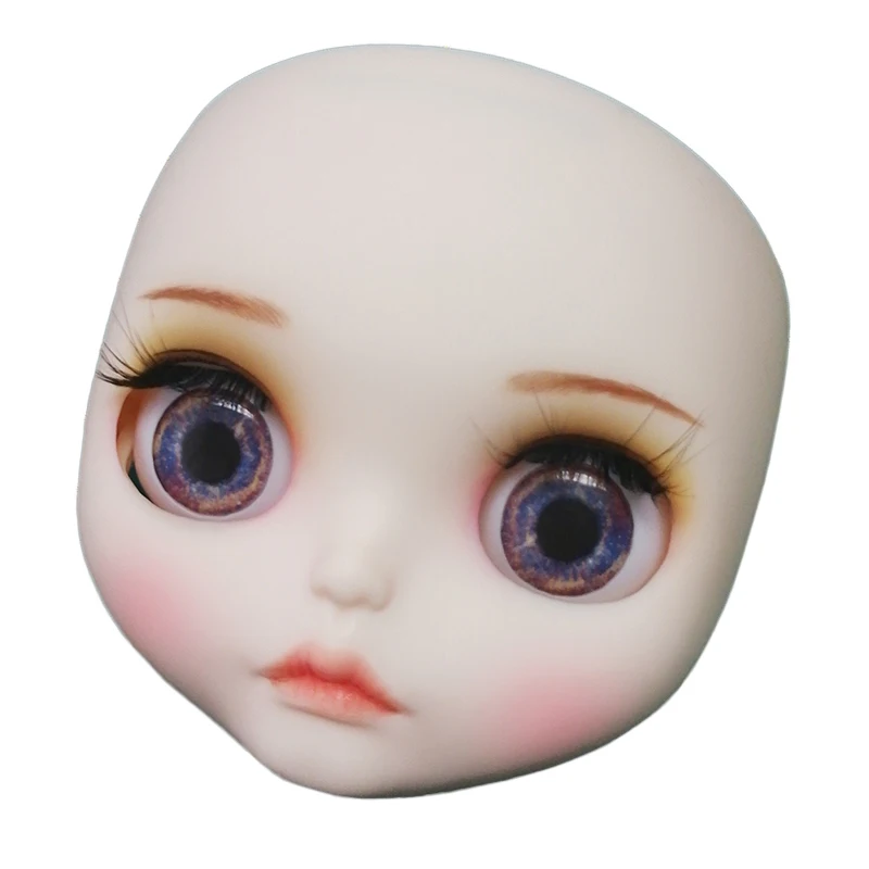 ICY DBS Blyth Doll 1/6 ، جسم مفصلي مرسوم يدويًا ، وجه أبيض غير لامع ، فتاة صغيرة ، بدلة شعر أشقر ، DIY ، لعبة BJD SD ، هدية AB