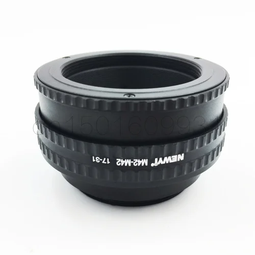 

M42-M42 17-31 M42 to M42 Mount Focusing Helicoid Ring Adapter 17 - 31mm Macro Extension Tube