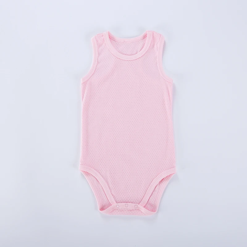 Baby bodysuit 100% cotton baby sleeveless body suits infant baby body boys girls summer clothes baby vest clothing overalls