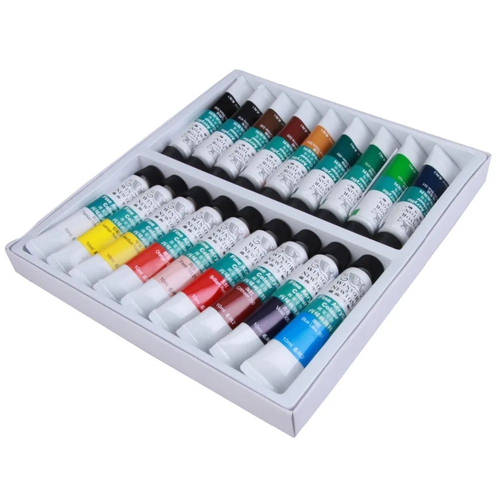 Professional 18 Colors Nail Polish 3D Nail Art Painting Drawing Design Tube Pigment Varnish Manicure Tool