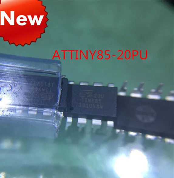 100% جديد الأصلي ATTINY85-20PU ATTINY85