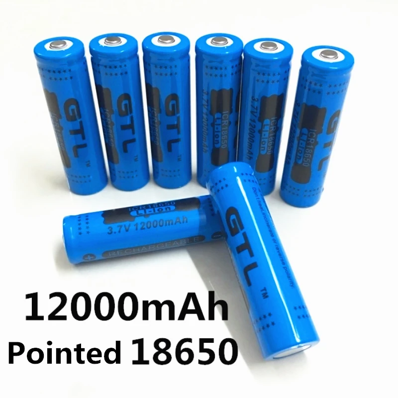 100% nuovo originale NCR18650B 3.7 V12000 mah 18650 batteria ricaricabile al litio di grande capacità GTL EvreFire