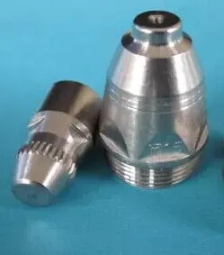 

DHL, FEDEX, TNT, UPS Pansonic P80 plasma cutting torch, imported hafnium, electrode+nozzle/set