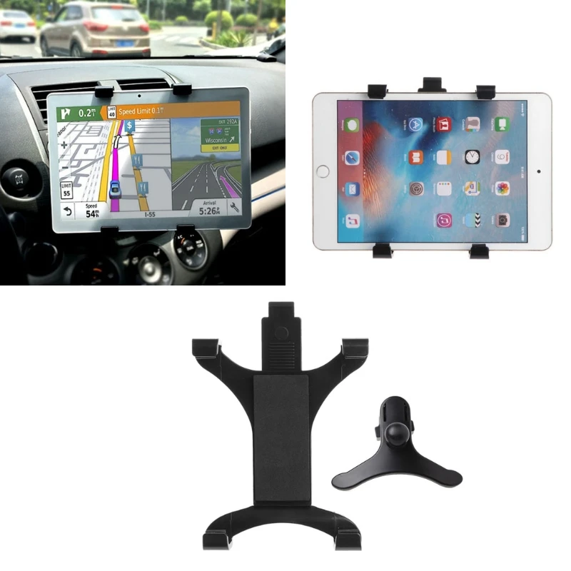 360 Car Air Vent Mount Holder Stand For 7-11inch for ipad mini Air Galaxy Tab Tablet Sep-27A