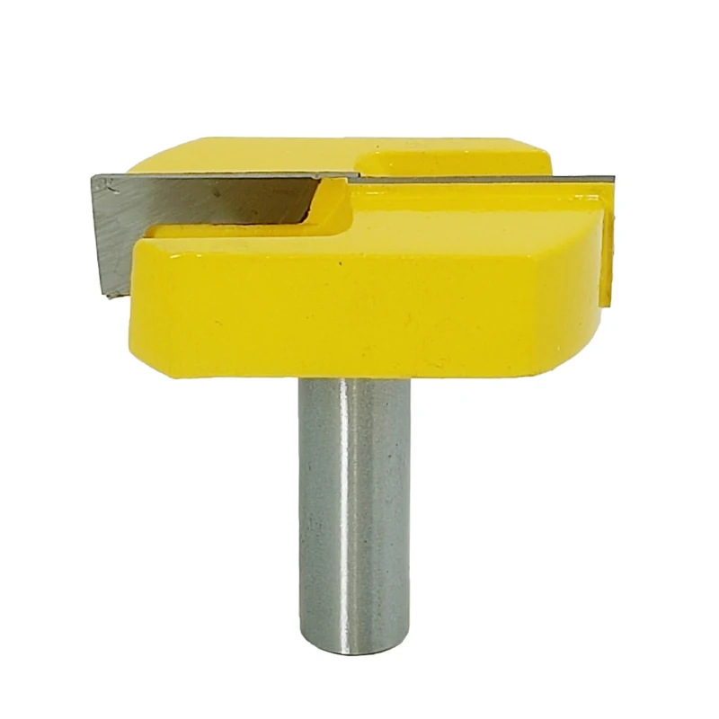1pc Cleaning Bottom Router Bit 1/2" Shank 2-1/4" Diameter Mayitr Woodworking Router Bits Milling Cutter For MDF Solid Wood Clean