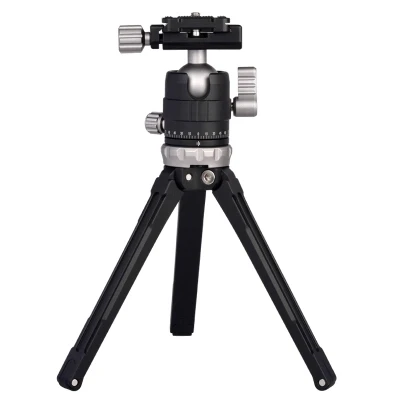 Aluminum Metal Mini Smartphone Tripod with Ball head,Desktop Table Tripod for iPhone Gopro Nikon Canon DSLR Camera DV