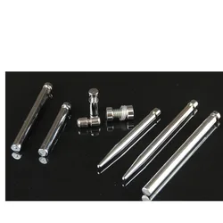 10pcs/lot 8*17/55/75/100 stainless steel acrylic advertisement fixing screws glass standoff pin nails barrel 267