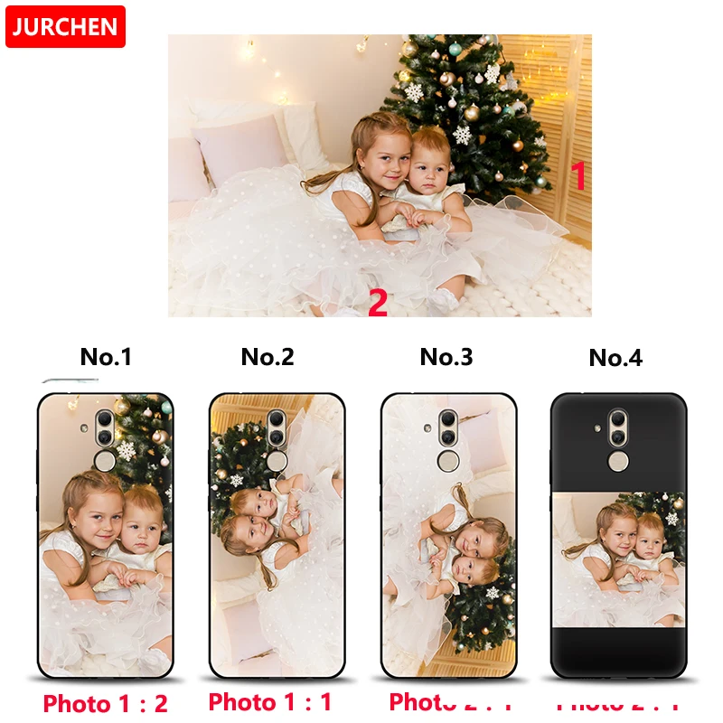 JURCHEN Custom Photo Cases For Huawei Honor 8S X8 Magic6 8X X8b 20 10 10i Lite Pro Plus 5G Images Silicone Glass Leather Cover