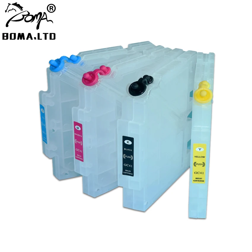 BOMA.LTD GC51 GC-51KH GC-51CH GC-51MH GC-51YH Color Compatible Ink Cartridge Without Chip GC51 For Ricoh SG 3210DNW Chipless