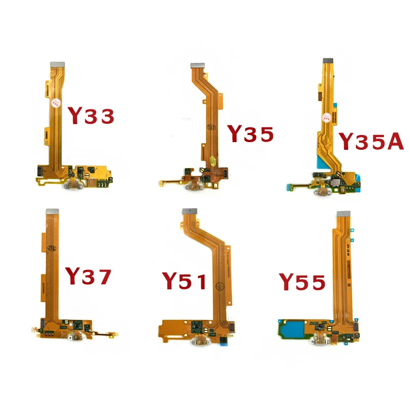 For VIVO Y33 Y35 Y35A Y37 Y51 Y55 Y66 Y67 Charger Port USB Charging Port Dock Connector Flex Cable parts New