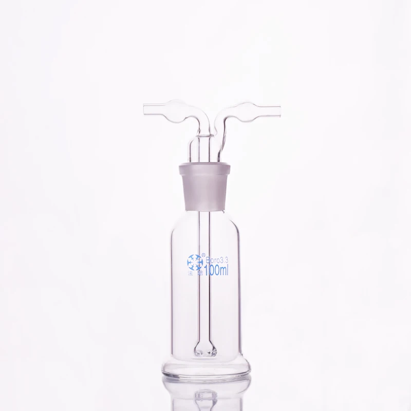 

FAPE Monteggia gas washing bottle, Capacity 100mL, Lab Glass Gas Washing Bottle muencks, Shisha hookah, Borosilicate glass