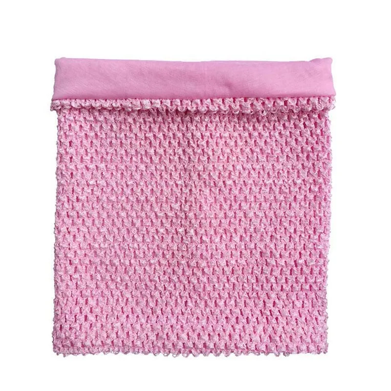 1pc 25x30cm 12inch with Lined Crochet Tutu Tube Adult Chest Wrap Spool Tutu Soft Wedding Birthday Party Kids Favors Baby Shower