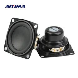 AIYIMA 2Pcs 2 Inch Full Range Speaker Audio 4 Ohm 10W DIY Mini Bluetooth Speaker Bass Speaker For Home Theater Multimedia