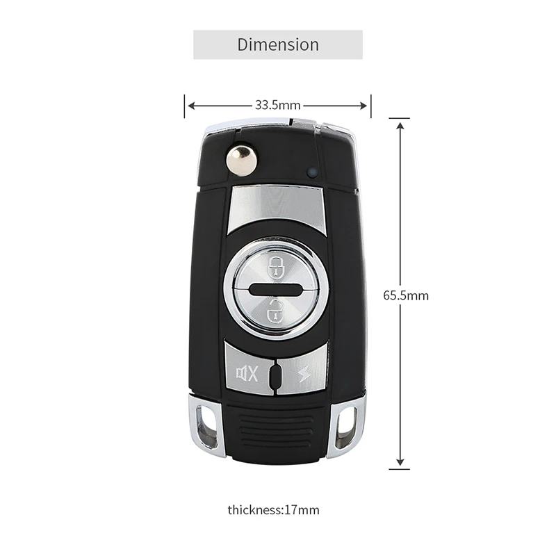 EASYGUARD Quality One way car alarm system keyless entry central door locking remote trunk release shock trigger alarm dc12v