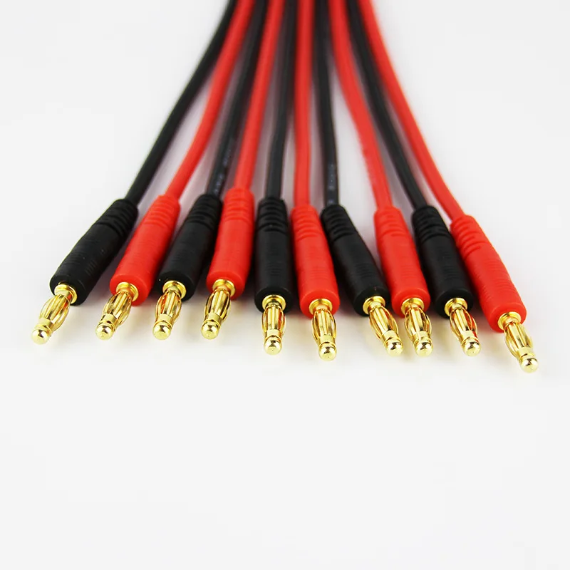 RC Battery Charge XT30 to 4.0mm Banana Plug 16AWG 20cm Cable Connector for RC Helicopter Quadcopter Lipo Battery