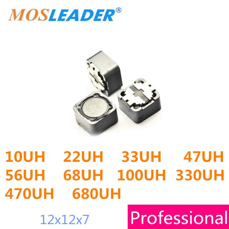 Mosleader CD127 500PCS 10UH 22UH 33UH 47UH 56UH 68UH 100UH 330UH 470UH 680UH 12x12x7 12*12*7 Chinese Power inductors