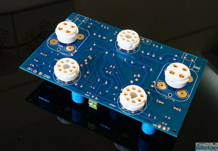 300Bหลอดเครื่องขยายเสียงชุดPCBไม่มีรวมทั้งหลอดไม่มีบัดกรี6SN7 P Reamp 5U4G Rectifier HIFIเสียงDIY