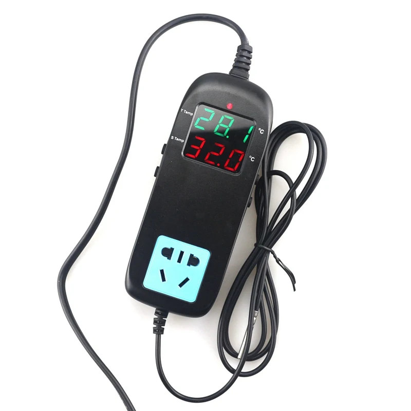 Ue MH2000 AC 220V inteligentny regulator temperatury sterowanie ogrzewaniem i chłodzeniem termostat mikrokomputerowy akwarium Aquaruim