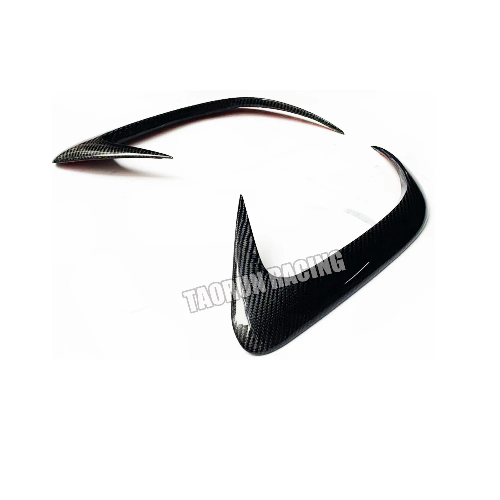 Carbon Fiber Rear Bumper Side Splitter Canard Apron for Benz C205 2Door Coupe C200 C220 C300 C43 C63 C63s 2015 - 2022