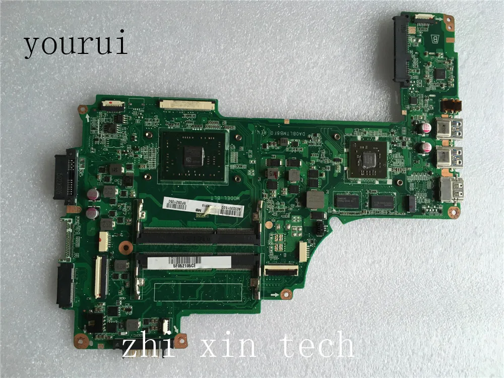 

yourui For Toshiba L55D-C C55DT-C Laptop motherboard A000391520 DA0BLTMB8F0 with A6-7310u CPU Tested